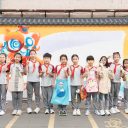 每周半天冲出课本|点赞!宝安为明学子用非遗彩绘焕新沙井社区!